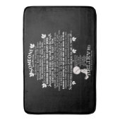 SOMEONE Boom Badmat (Voorkant Verticaal)