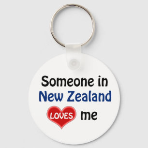 Someone in New Zealand Loves me Sleutelhanger