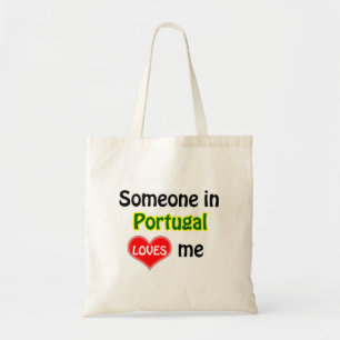 Someone in Portugal loves me Tote Bag