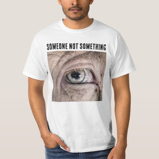 SOMEONE NOT SOMETHING PIG LOVER T-Shirt (Devant)