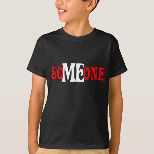 soMEone T-shirt (Voorkant)