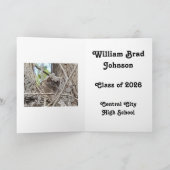 Someone's Graduating Owlet in Tree  Kaart (Binnen)