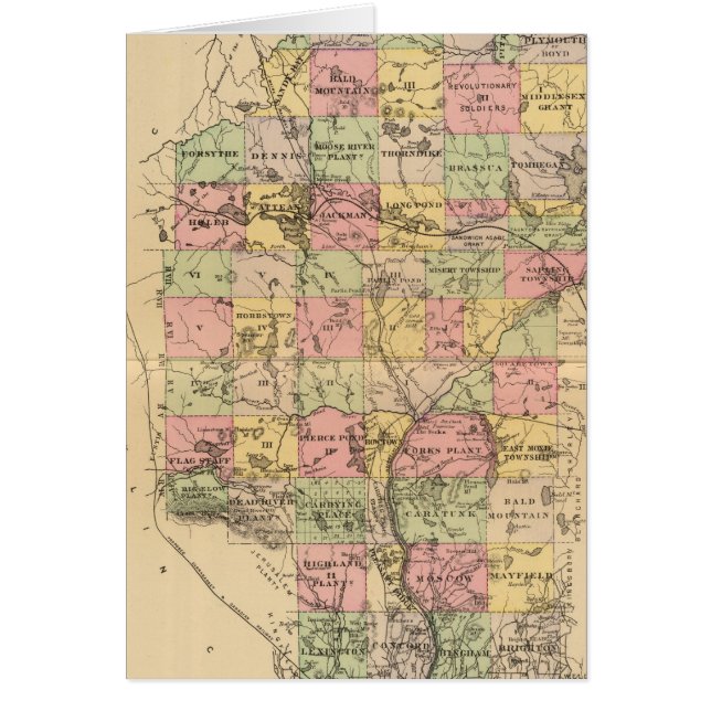 Somerset Co., Maine (Devant)