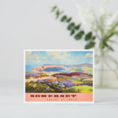 Somerset England voyage vintage Carte postale (Debout devant)