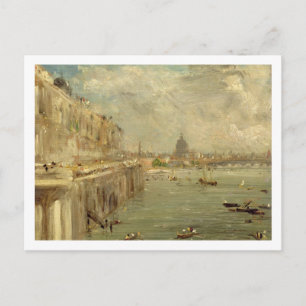 Somerset House Terrace van Waterloo Bridge, c.181 Briefkaart