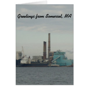 Somerset, MA Wenskaart