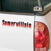 Somervillain Red Bumpersticker (Op Truck)