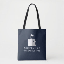 Somerville Massachusetts Canvas tas