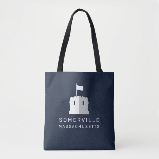 Somerville Massachusetts Canvas tas (Voorkant)