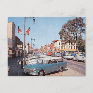 Somerville, New Jersey, Vintage van Uitzicht Briefkaart