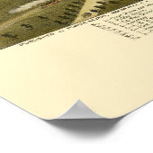 Somerville, NJ Panoramic Map - 1882 Poster (Hoek)