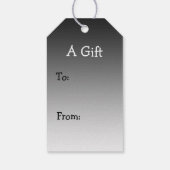 Somethin voor Ya Black Cat Gift Labels Cadeaulabel (Achterkant)