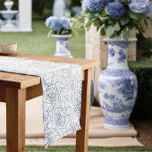 Something Blue Before I Do Bloemachtige Bruidsfees Medium Tafelloper