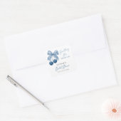Something Blue Before I Do Bridal Shower Stickers (Envelop)