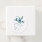 Something Blue Before I Do Bruiloftsfeest Bloemen Bedankjes Labels (In situ)