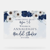 Something Blue Before I Do Floral Bridal Shower (Recto)