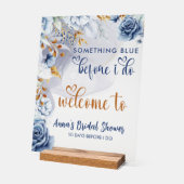Something Blue Before I Do Floral Welcome (Angle)