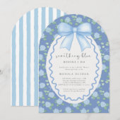 Something Blue Before I Do Hortensia Bruidsmeisjes Kaart (Voorkant / Achterkant)