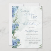 Something Blue Before I Do Hydrangea Kaart (Voorkant)