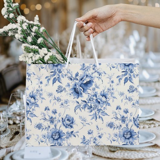 Something Blue Bloemend Dutch Toile Chinoiserie Groot Cadeauzakje