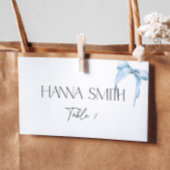 Something Blue Bow Bruiloft Tying the Knot