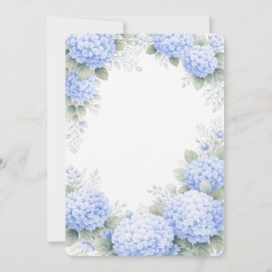 Something Blue Bridal Shower Invitation (Dos)