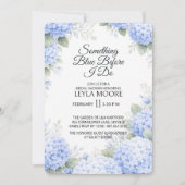 Something Blue Bridal Shower Invitation (Devant)