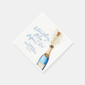 Something Blue Brunch Bridal Paper Servet (Hoek)
