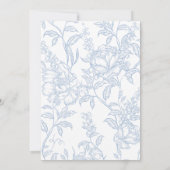 Something Blue Brunch Bridal Shower Invitation (Dos)