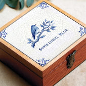 Something Blue | Delft Blue Dutch Style  Tegeltje