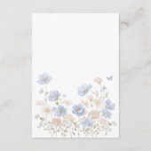 Something Blue Enclosure Card Details Informatiekaartje (Achterkant)