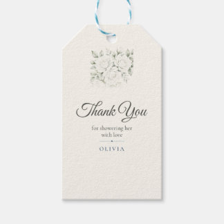 Something Blue Favor Tag — Dank je Cadeaulabel
