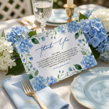 Something Blue Hortensia Dank Je Bruidsdouche
