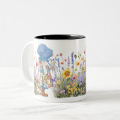 Something good Mug Tweekleurige Koffiemok (Voorkant links)