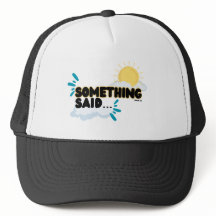"Something Said" Honkbal Pet - Unisex