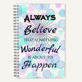 Something Wonderful Spiral Notebook Journal  Notitieboek