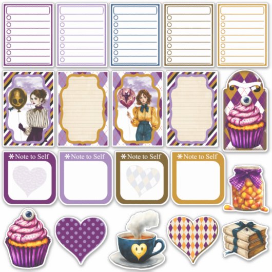 Something's Brewing Planner Sticker (Devant)