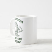 Sometimes I Just Be Fartin' Funny Frog Koffiemok (Voorkant links)