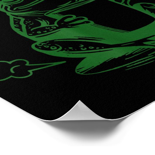 Sometimes I Just Be Farting Funny Meme Frog Drinki Poster (Hoek)