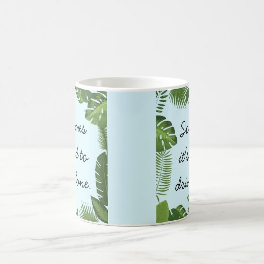 Sometimes It's Good to Drink Alone Funny Truth Koffiemok (Center)