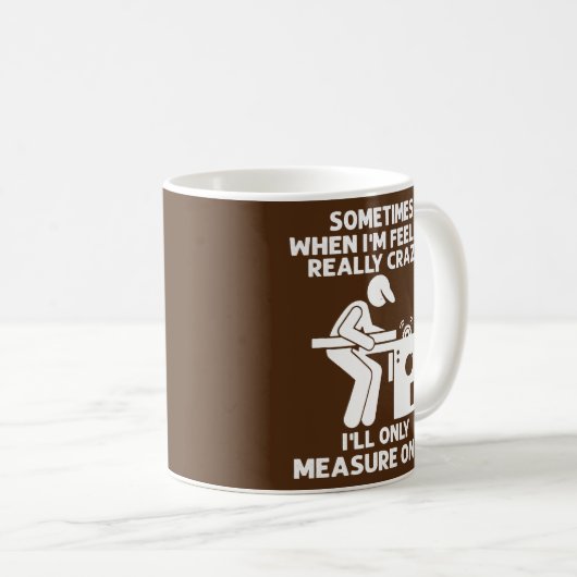 Sometimes When I'm Feeling Really Crazy Carpenter Koffiemok (Voorkant rechts)