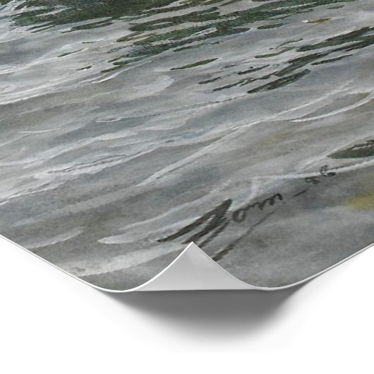 Sommarnöje, Anders Zorn Poster (Hoek)