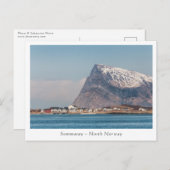 Sommaroy Norway Briefkaart (Voorkant / Achterkant)