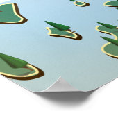 Sommarøy Norway reisposter kaart Poster (Hoek)