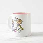 Sommeil au-dessus des filles sur la tasse de (Devant gauche)