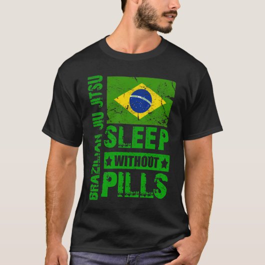 Sommeil de Jiu Jitsu- de Brésilien sans T-shirt de (Devant)