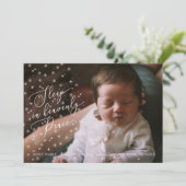 Sommeil en Faire-part de naissance de vacances au  (Debout devant)