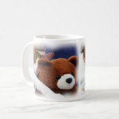 Sommeil Kitty avec la tasse de nounours (Devant gauche)