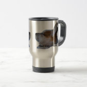 Sommeil rouge de chien de tasse (Devant droit)