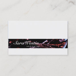 Sommelier Script Wine Flow Visitekaartje